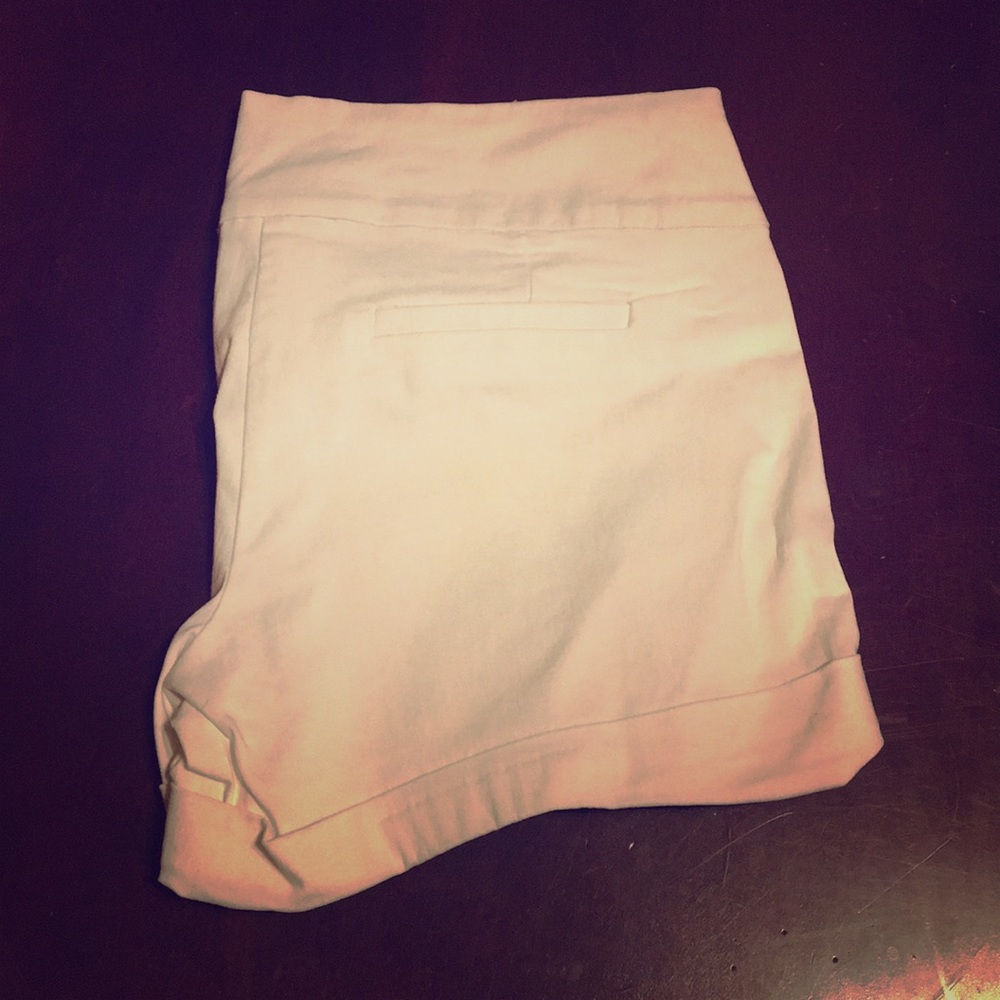 White shorts